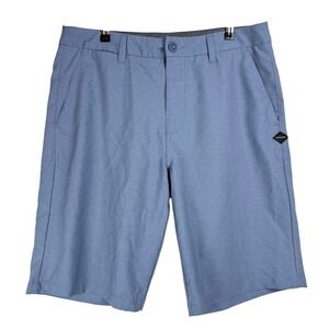Rip Curl Boardwalk Hybrid Shorts Mens Blue Heathered Surfer Walkshort Quick Dry